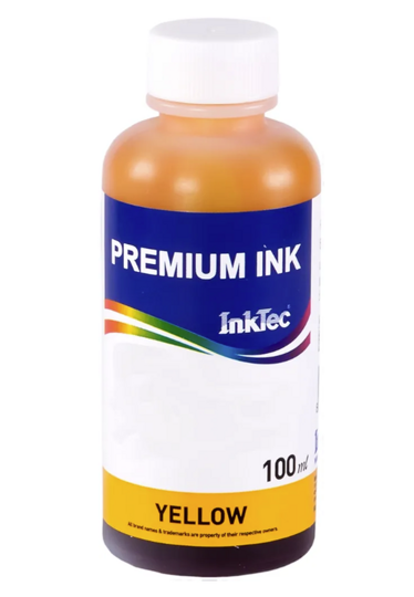 INKTEC (E0013) 100 мл YELLOW, чернила для Epson (T0684/Т0694/Т0714)