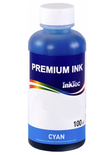 INKTEC (E0013) 100 мл CYAN, чернила для Epson (T0682/Т0692/Т0712)