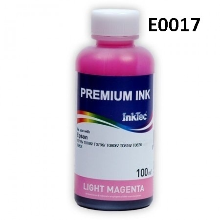 INKTEC (E0017) 100 мл LIGHT MAGENTA, чернила для Epson L800/L1800 (T6736/T6746)